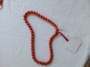 collana di corallo sardo 10mm collana di corallo sardo 10mm