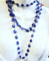 collana tanzanite montata argento collana tanzanite montata argento
